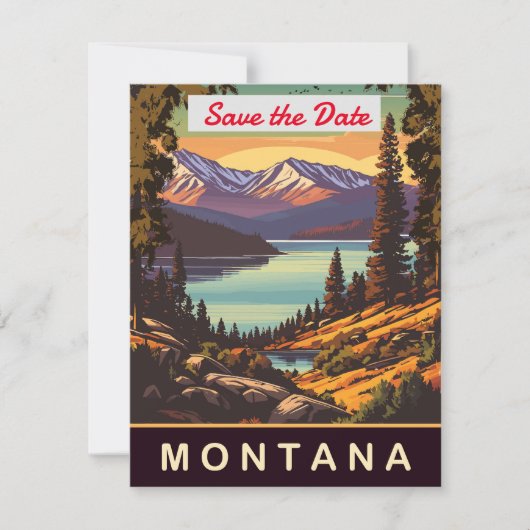 Montana Save The Date (Voorkant)