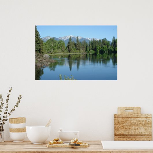 Montana Scenery Poster (Keuken)