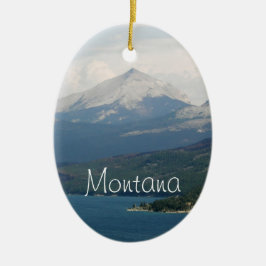 Montana Schilderachtig Landschapsvakantie Keramisch Ornament