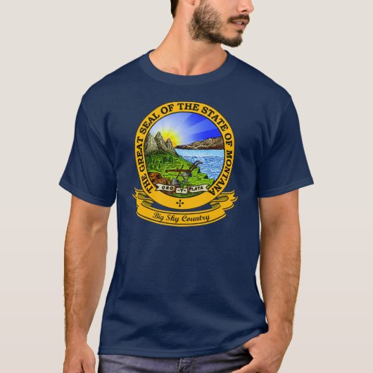 Montana Seal T-shirt (Voorkant)
