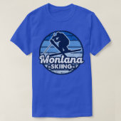 Montana skiing t-shirt (Design voorkant)