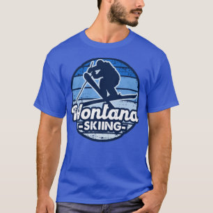 Montana skiing t-shirt