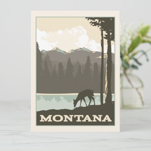 Montana | Sla de datum op - Foto Save The Date (Staand voorkant)