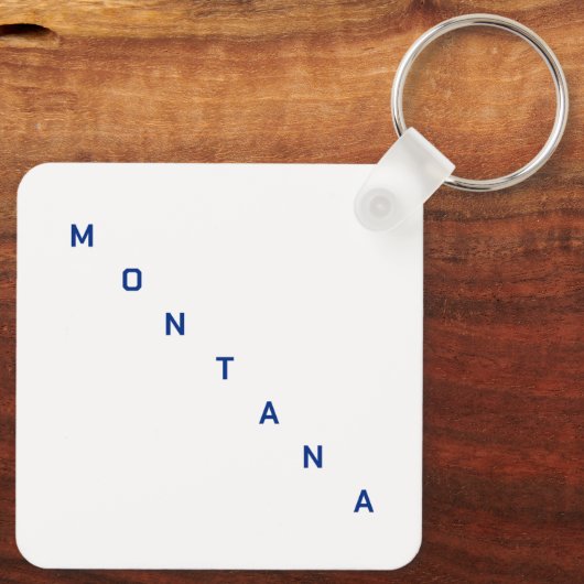 Montana Sleutelhanger (Achterkant)