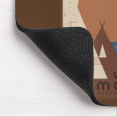 Montana staat Indiaanse indianen stammen WPA Muismat (Hoek)