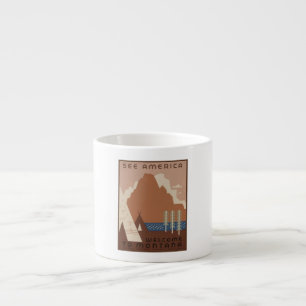 Montana Staat: Indiastammen, Bergen, Prairie Espresso Kop