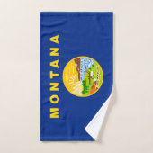 Montana Staatsvlag Bad Handdoek (Handdoek)