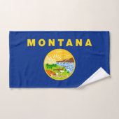 Montana Staatsvlag Bad Handdoek (Handdoek)