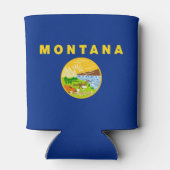 Montana Staatsvlag Blikjeskoeler (Achterkant)