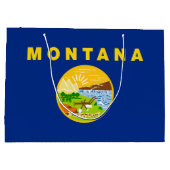Montana Staatsvlag Groot Cadeauzakje (Achterkant)