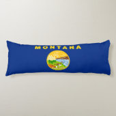 Montana Staatsvlag Lichaamskussen (Voorkant)