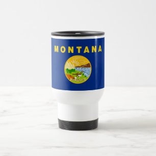 Montana Staatsvlag Reisbeker