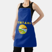 Montana Staatsvlag Schort (Insitu)