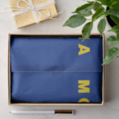 Montana Staatsvlag Tissuepapier (Geschenk)