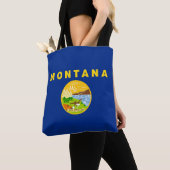 Montana Staatsvlag Tote Bag (Dichtbij)