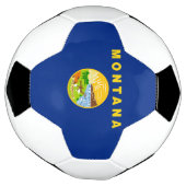 Montana Staatsvlag Voetbal (Gedraaid)
