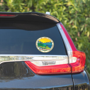 Montana Staatszegel Truck Auto Ruit Sticker