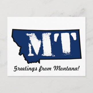 Montana Stamp Briefkaart
