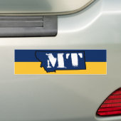 Montana Stamp Bumpersticker (Op auto)