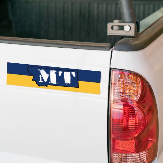 Montana Stamp Bumpersticker (Op Truck)
