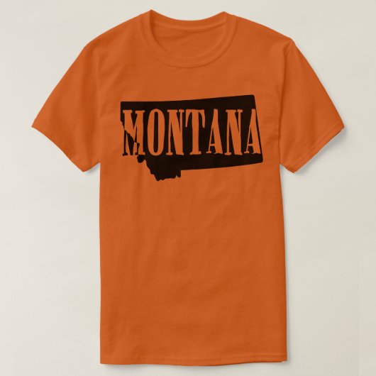 Montana State 1 T-shirt (Design voorkant)