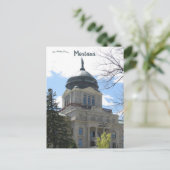 Montana State Capitol Helena Montana Briefkaart (Staand voorkant)