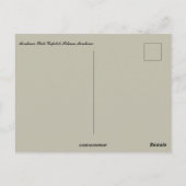 Montana State Capitol Helena Montana Briefkaart (Achterkant)