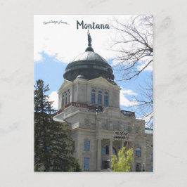Montana State Capitol Helena Montana Briefkaart