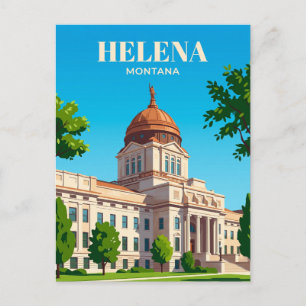 Montana State Capitol VS Briefkaart