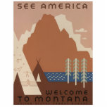 Montana State: Indiaanse stammen, bergen, prairie Fotobeeldje Ornament<br><div class="desc">In het hart van het Amerikaanse Westen, waar ruige bergen uitgestrekte prairies ontmoeten en kristalheldere rivieren door groene valleien slingeren, ligt de fascinerende staat Montana. Montana, vaak aangeduid als "The Last Best Place", is een land van adembenemende natuurlijke schoonheid, rijk cultureel erfgoed en eindeloze mogelijkheden voor avontuur. - Stel je...</div>