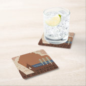 Montana State: Indiaanse stammen, bergen, prairie Kartonnen Onderzetters (Insitu)