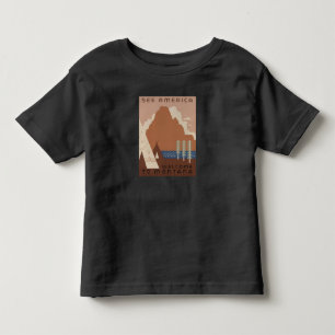 Montana State: Indiaanse stammen, bergen, prairie Kinder Shirts