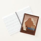 Montana State: Indiaanse stammen, bergen, prairie Notitieboek (Binnen)