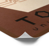 Montana State: Indiaanse stammen, bergen, prairie Poster (Hoek)