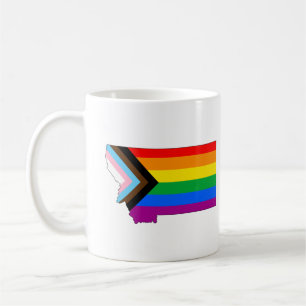 Montana State Pride LGBTQ Progress Pride Koffiemok