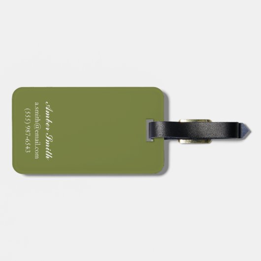 Montana State Scenes Bagagelabel (Achterkant horizontaal)