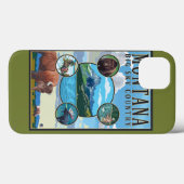 Montana State Scenes Case-Mate iPhone Case (Achterkant (horizontaal))