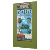Montana State Scenes Klembord (Links)