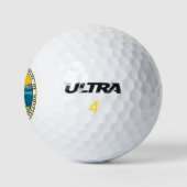 Montana State Seal - Golfballen (Logo)