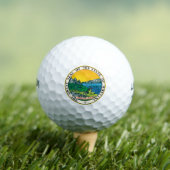 Montana State Seal - Golfballen (Insitu Shirt)