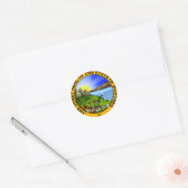 Montana State Seal Stickers (Envelop)