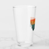 Montana State Tree Silhouette Glas (Rechts)