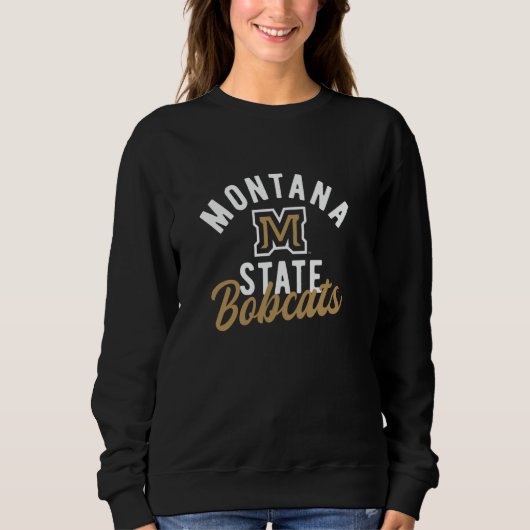 Montana State University Bobcats Classic Script Trui (Voorkant)
