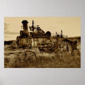 MONTANA STEAM TRACTOR POSTER (Voorkant)