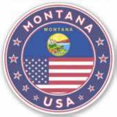 Montana Sticker (Voorkant)