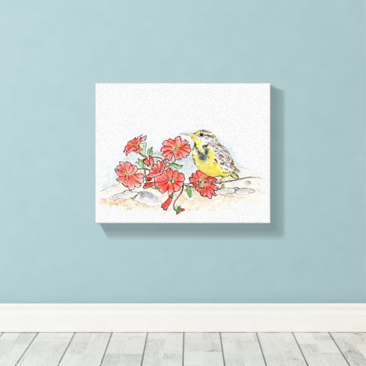 Montana Stretched Canvas Afdrukken (Insitu (Houten vloer))