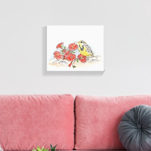 Montana Stretched Canvas Afdrukken (Insitu (Woonkamer))