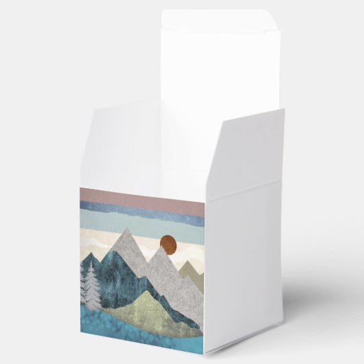 Montana Striped Sky Bedankdoosjes (Geopend)