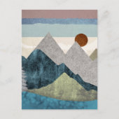 Montana Striped Sky Briefkaart (Voorkant)