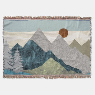 Montana Striped Sky Deken